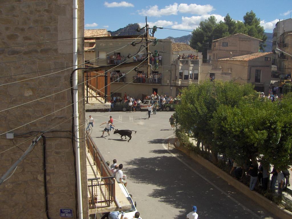 Apartaments La Fabrica Horta de Sant Joan Kültér fotó